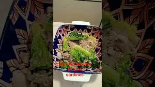 ASMR #COOKING#TUNASARDINS#YUMMY