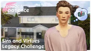 MOVING INTO A RUNDOWN HOUSE?! 🏠 | EP 1 | Sims 4 Sins & Virtues Legacy Challenge ⏳