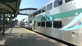 Norwalk/Santa Fe Springs; Metrolink With MP36PH-3C leading