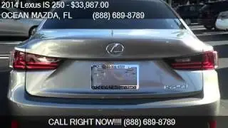 2014 Lexus IS 250 Base 4dr Sedan for sale in MIAMI, FL 33172