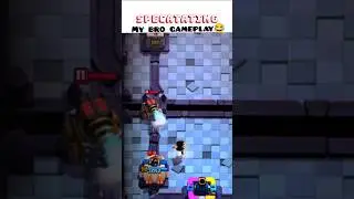 Watching My Noob Friend Play Clash Royale 😂 (FUNNIEST Gameplay Ever) #shorts