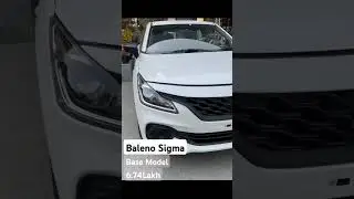 Suzuki Baleno Sigma Base Model 2025 | recent update Suzuki Baleno #baleno #suzukievery #suzukiacross