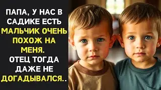 Папа, смотри, там мальчик на меня похож, — сказал сын отцу, придя в группу, и отец обомлел...