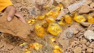 Gold Rush! Searching for Gold Nuggets at Mountain worth Million $$