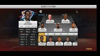 ALL TIME NBA LEGENDS THUNDER VS LAKERS REMATCH !