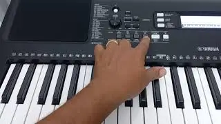 Teclado Yamaha PSR E373 (Mostrando suas funções básicas)
