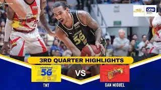 TNT vs SAN MIGUEL | 3RD QUARTER HIGHLIGHTS | FINALS GAME 1 | PBA SEASON 50 PHILIPPINE CUP | JAN. 21