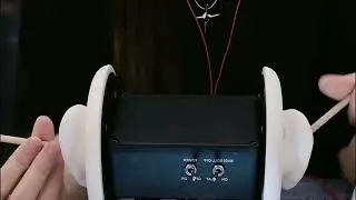 Deep Ear Cleaning ASMR with Cotton Swabs, Fluffy Sticks & Mermaid Brush Sounds