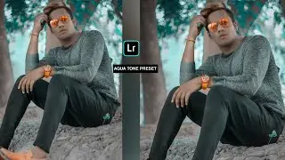 Lightroom Mobile Cyan Tone Preset || Lightroom Aqua Tone Editing Preset