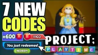 *NEW UPDATE* PROJECT PLAYTIME MULTIPLAYER ROBLOX CODES | PROJECT PLAYTIME MULTIPLAYER CODES