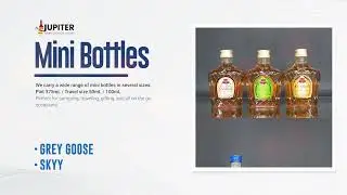 [Jupiter Hard Liquor Store] Mini Bottles
