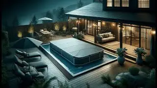 🌊 UCEDER Waterproof Hot Tub Cover -Outdoor Spa Cover Cap | Best Swim Spa Cover 🌊