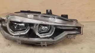 Фара правая BMW 3 F30 F31 LED 2015 2016 2017 2018 2019 2020 год выпуска ОРИГИНАЛЬНАЯ НЕАДАПТИВНАЯ