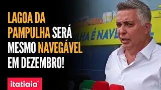 PREFEITO DE BELO HORIZONTE GARANTE MAIS UMA VEZ QUE LAGOA DA PAMPULHA TERÁ PASSEIOS NÁUTICOS!
