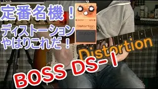 【エフェクターレビュー】BOSS DS-1 Distortion「ザ・ディストーション！！」