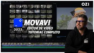 Aprenda a EDITAR VÍDEOS no MOVAVI 2023 | Tutorial Completo!