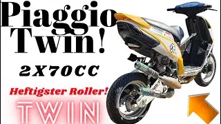 Piaggio NRG Twin 2x70cc Zwischenstand Custom / Tuning / Piaggio nrg mc2