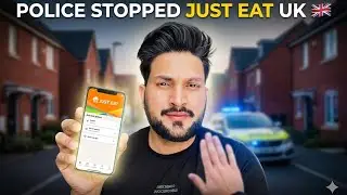 Police stopped me over Food Delivery Insurrance 🇬🇧 | Delivery Jobs in UK 🇬🇧 | Uber Eats, Just Eat.