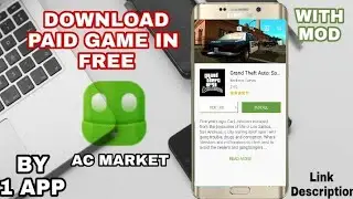 👍install AC MARKET app free👌 link in description/best app for download paid game