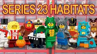 The COMPLETE Habitat Mini Series | LEGO CMF Series 23 Habitat Mocs