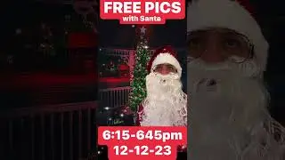 Free SANTA PICTURES. I think Santa pictures should be free. #free #christmas #santa #community