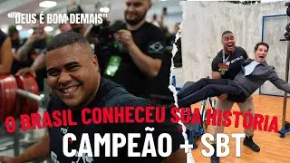 BITELO ON SBT + ARNOLD BR CHAMPION: THE GIANT WHO STOPPED BRAZIL!