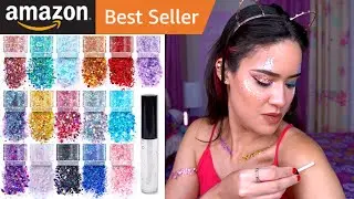Holographic Glitters for Body, Face & Hair UNBOXING & REVIEW! | Amazon BEST SELLERS | Sojourner Bags