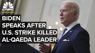 Biden addresses the nation after U.S. strike in Afghanistan killed top Al Qaeda leader &mdash;8/1/22