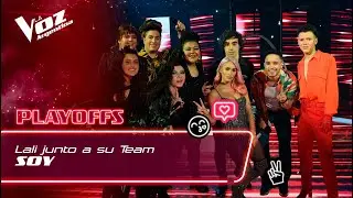 Lali y su team cantan 