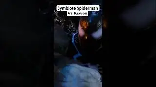Symbiote Peter vs Kraven Round 2 - Spider Man 2 #viral #spiderman #shorts