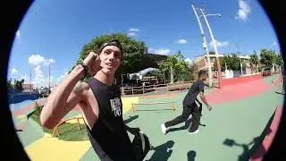 rol&ecirc; na pista de skate em Piracicaba-sp