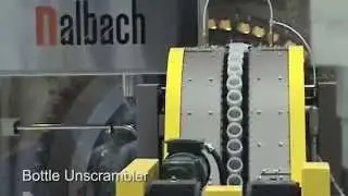 PackExpo Demonstration; Bottle Unscrambler, Rotary Auger Filler, Mass Flow Conveyor, Single Filer