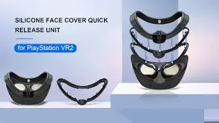 DEVASO-Silicone Face Cover Quick Release Unit for PSVR2, Compatible with PSVR2 Silicone Face Cover