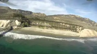 Drone Flight Over Gaviota Pier