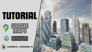 UE5 - TUTORIAL Google Maps & Cesium [FREE PLUGIN]