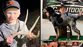 Coon hunting and deer sheds! - (First Cast Win!)