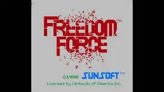 Freedom Force USA intro - Nintendo Entertainment System (NES)
