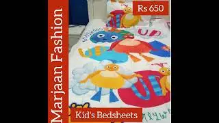 Export Quality Kids Bedsheets available in bulk & small quantity from karachi. Plz like share.