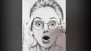 How to draw beautiful portrait (step by step)