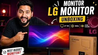 LG 27MS550 Monitor Unboxing 🔥 | 27