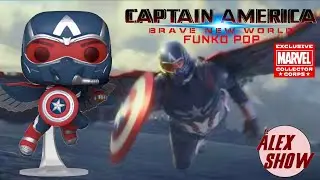 Captain America (Collector Corps)  -  Funko Pop Review