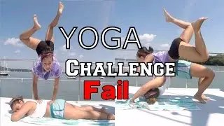Yoga Challenge On A Boat