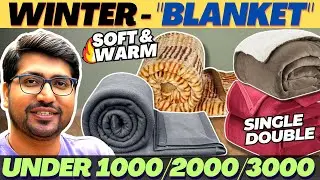 TOP 3🔥5 Best Blankets In India 2026🔥Best Blanket For Heavy Winter🔥Best Blanket For Winter Under 1000