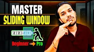 Open Challenge to All ✌️ + Best DSA Lectures | Master sliding window Like a PRO 😎