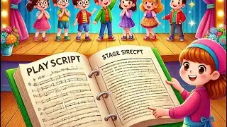 Blooming kids club play script writing
