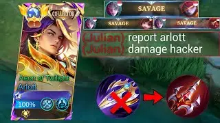 UNLIMITED SAVAGE! NEW 1 HIT BUILD ARLOTT 2026! | MLBB