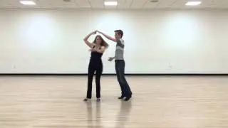 West Coast Swing - Free Spin Whip, Outside Turn