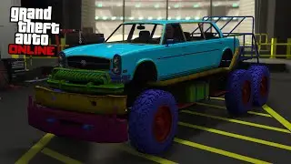 GTA 5 Online: BENEFACTOR NIGHTMARE BRUISER Customization & Test | Mercedes-Benz W123