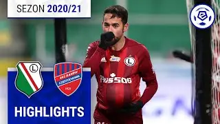 Legia Warszawa - Raków Częstochowa 2:0 | SKRÓT | Ekstraklasa 2020/21 | 16. Kolejka