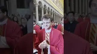 Happening now: priests just ordained in Rome